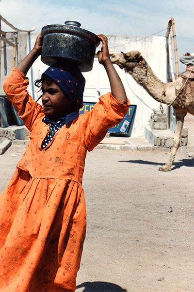 Bedouin Girl in Dahab, Egypt