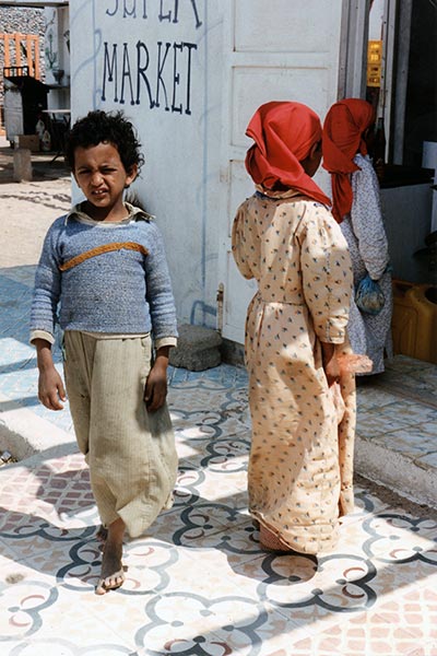 Children in Dahab, Egypt
