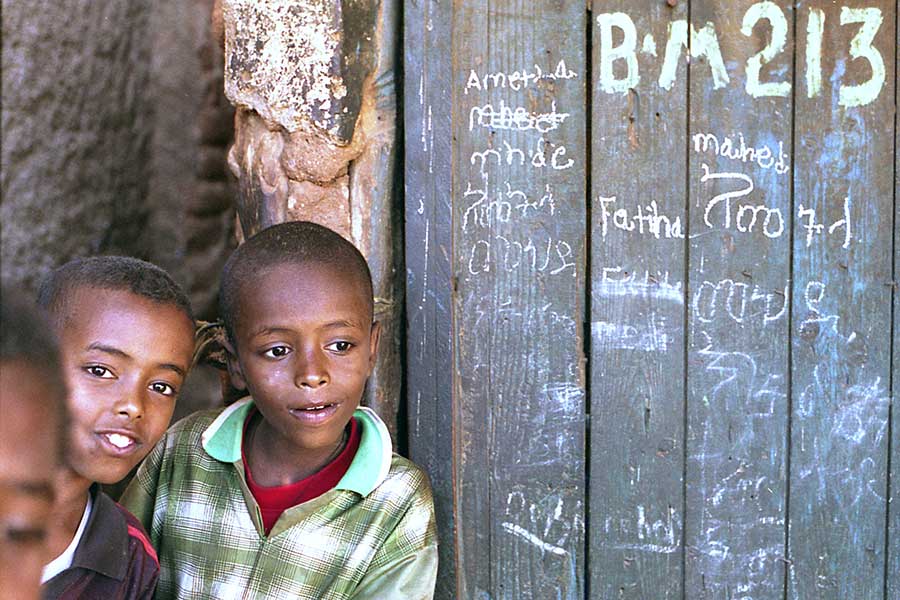 Boys in Babille, Ethiopia
