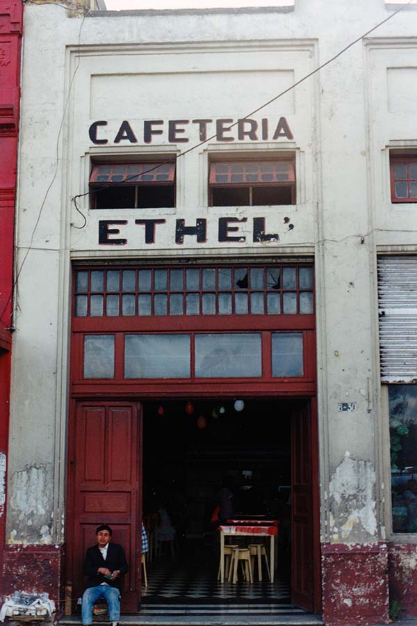 Cafe Exterior in Guatemala City