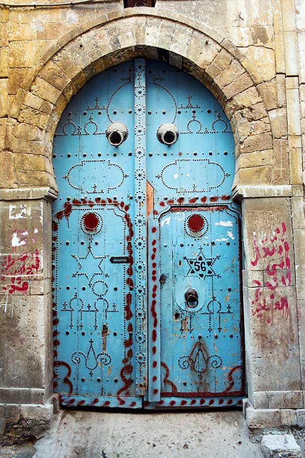Decorated Doors in Essaouira