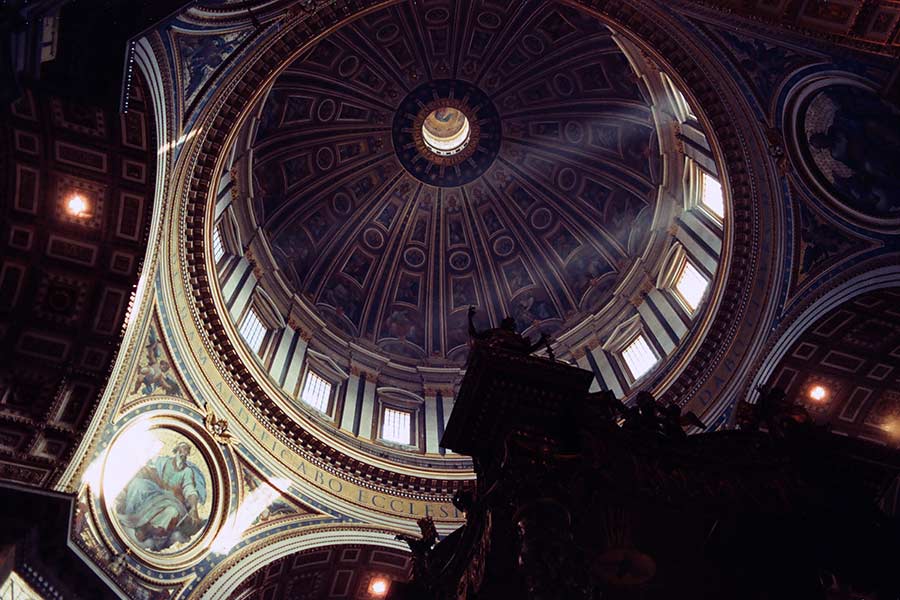 Interior of Dome of Saint Paul's Cathedral