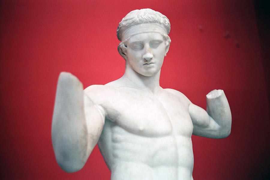 Ancient Greek Statue of an Athlete