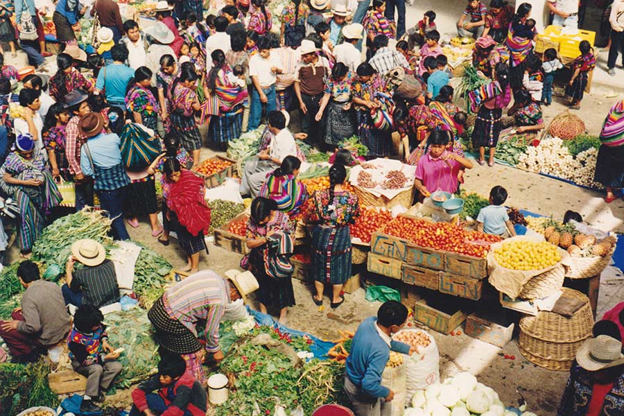 Market Day in Chichicastenango, Guatemala