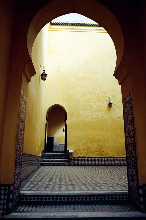 Palace Portal in Meknes