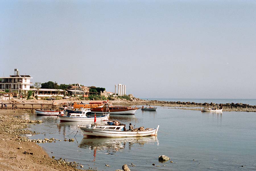 Mediterranean Sea at Side, Turkey