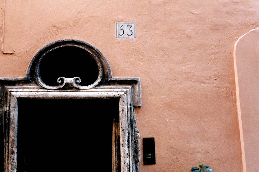 Doorway in Monti, Rome
