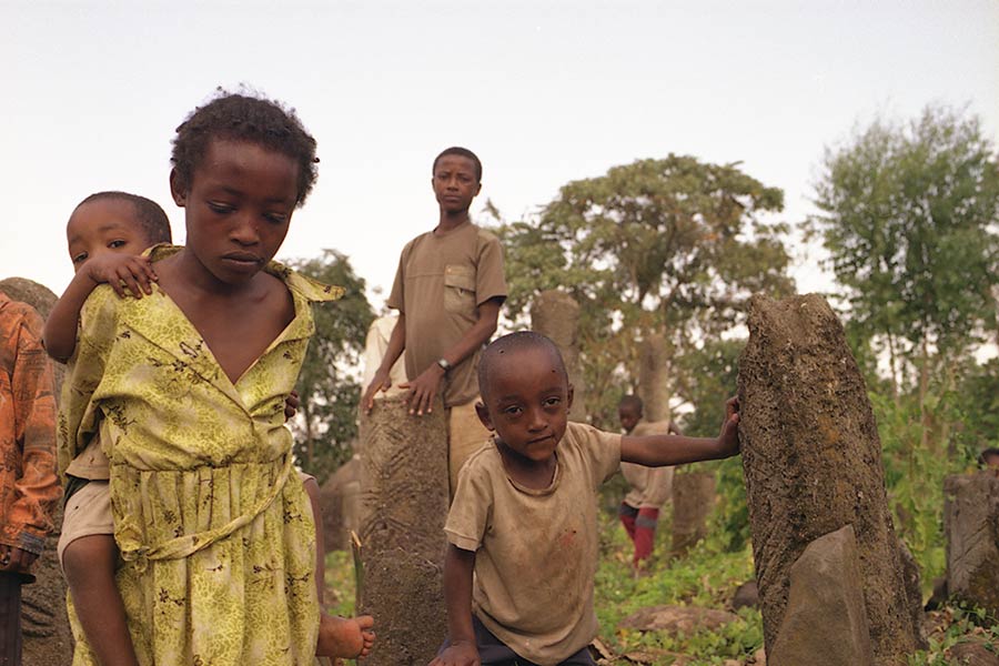 Villagers in Tutu Fella, Ethiopia