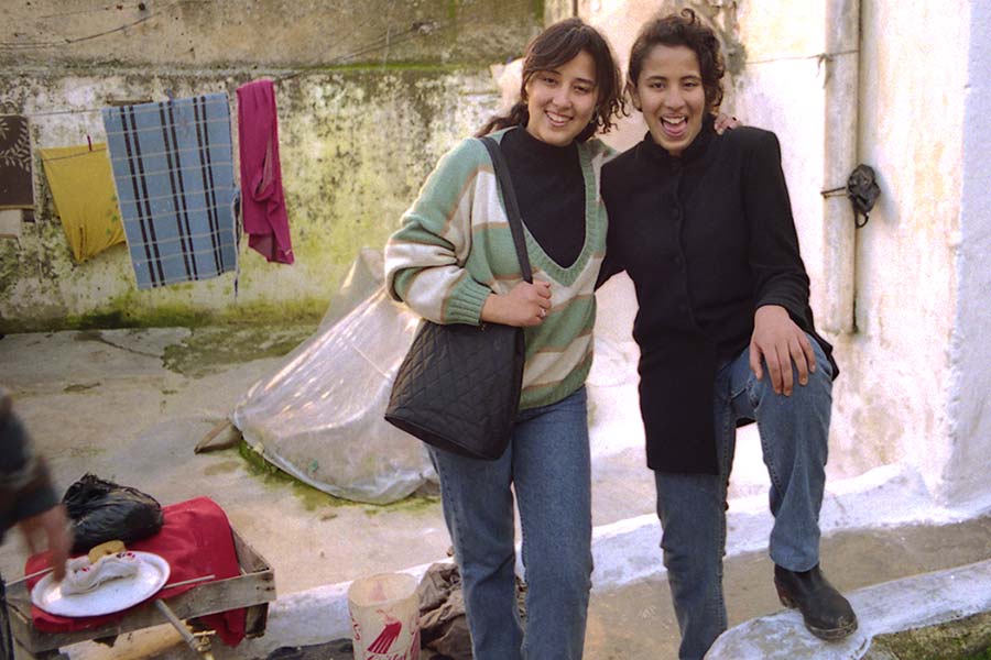 Two Girls in Fez