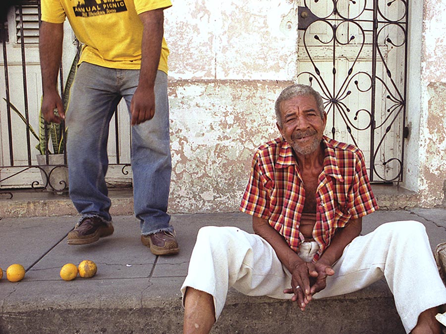 Two Men in Santa Clara, Cuba