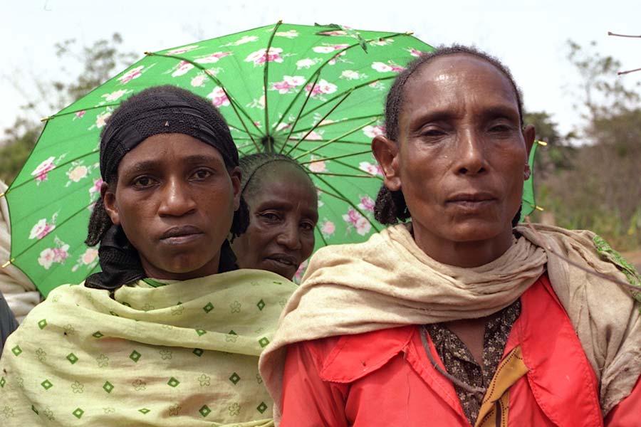 Women in Anole, Ethiopia
