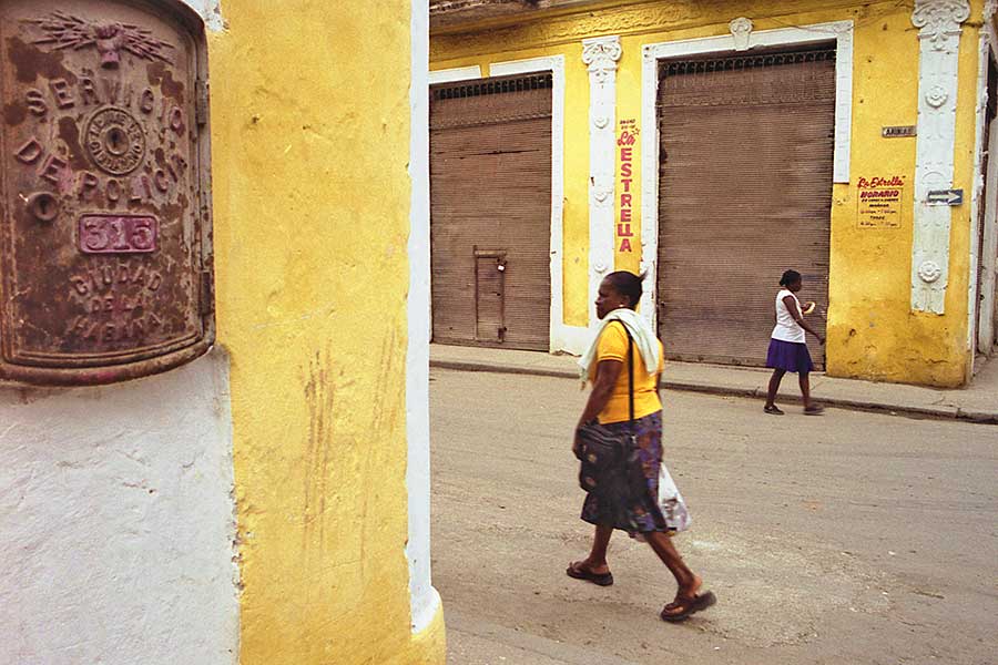 Street Corner in Havana