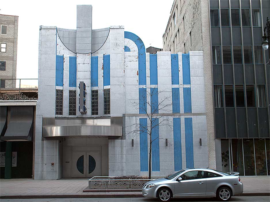 Art Deco Building on Woodward Ave., Detroit