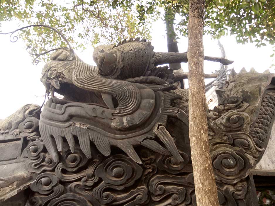 Stone Dragon Head at Yu Gardens, Shanghai