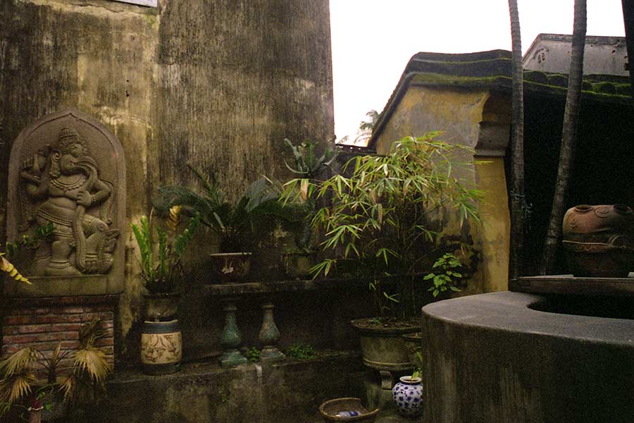 Courtyard of a House in Hoi An, Viet Nam