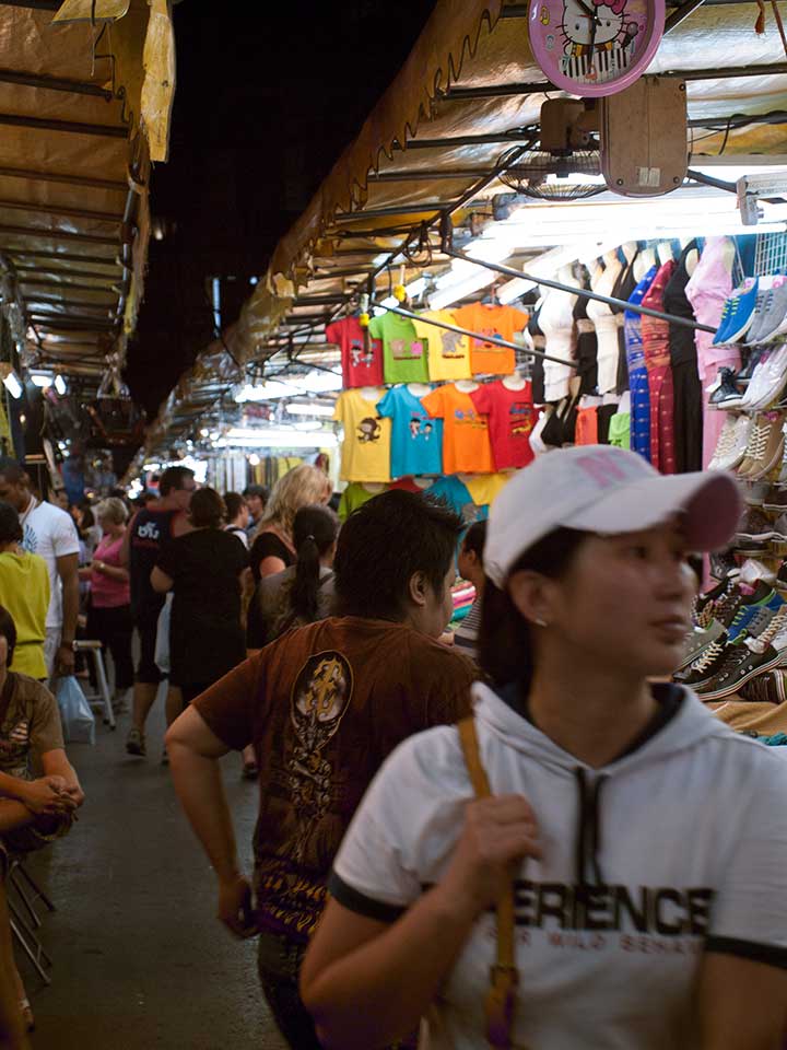 Patpong Night Market in Bangkok, Thailand