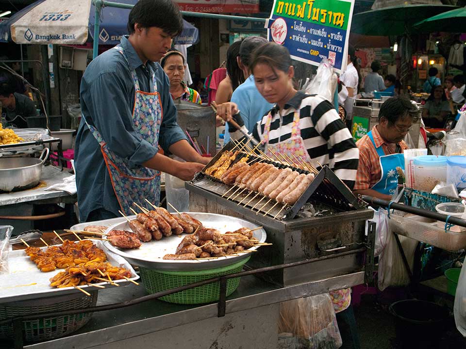 Food Cart in Bangkok, Thailand