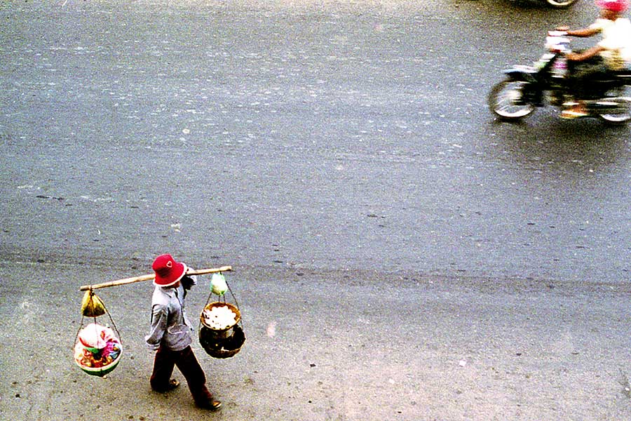 Street Scene in Phnom Pehn, Canada