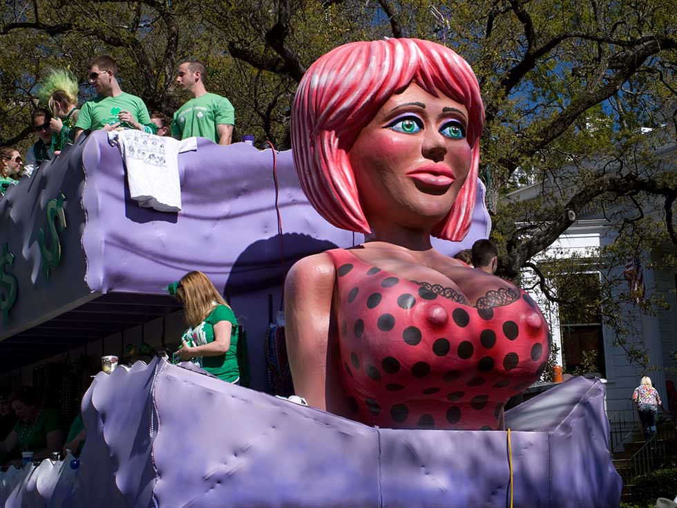 St. Patrick's Parade in the Garden District, New Orleans