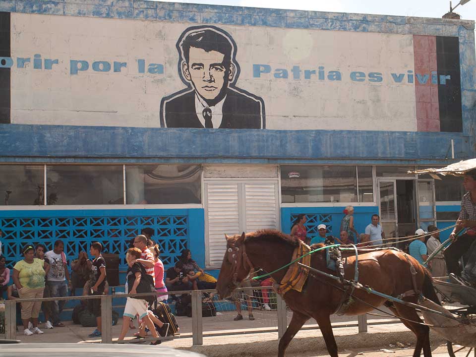 Exterior of Bus Station in Holguin, Cuba