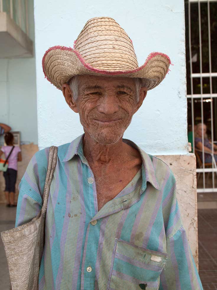 Old Farm Hand in Holguin, Cuba