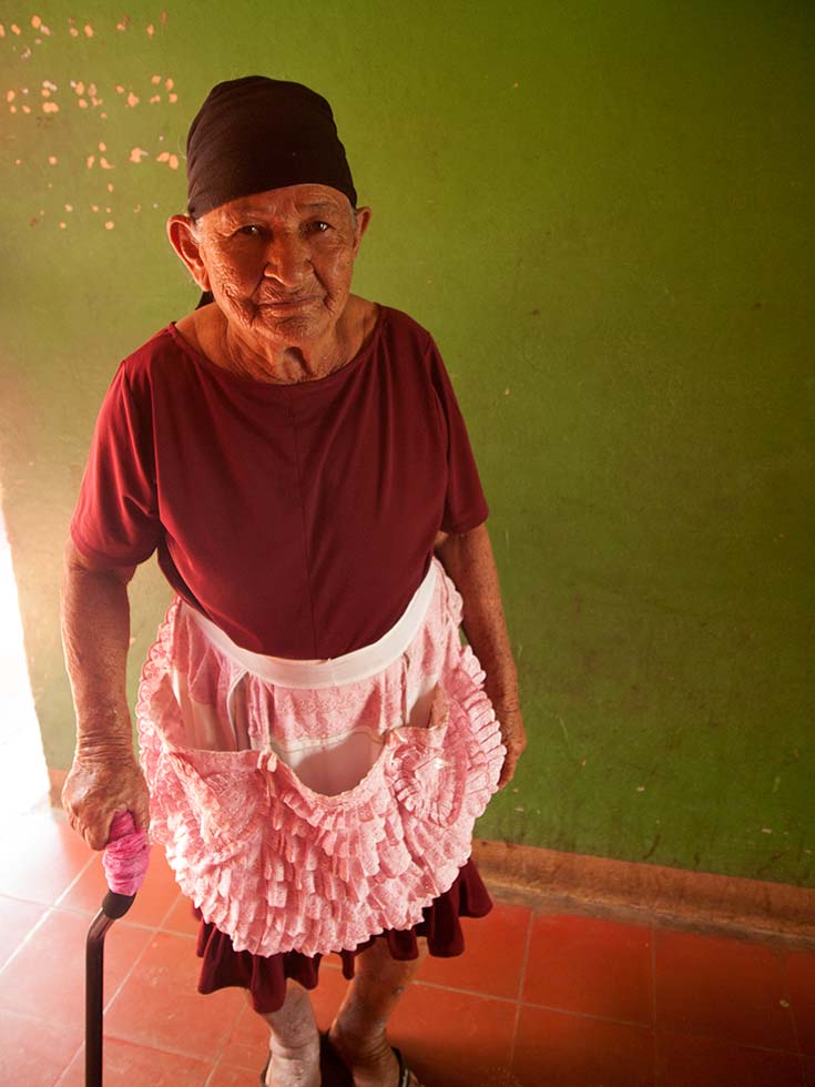 Old Woman in Masaya, Nicaragua
