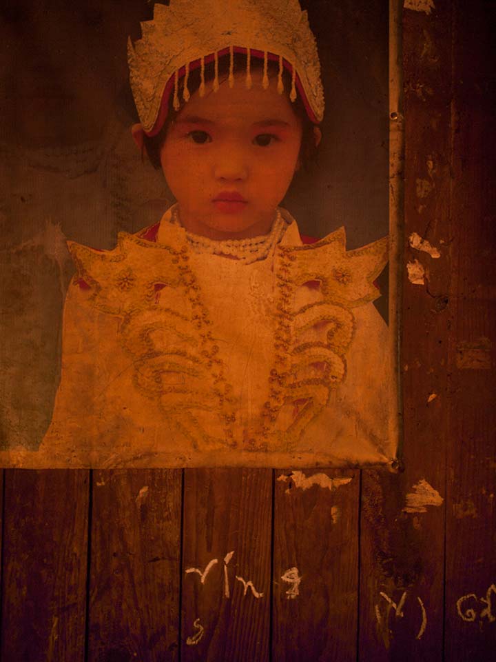 Portrait of a Young Palaung Girl in Shan State, Myanmar