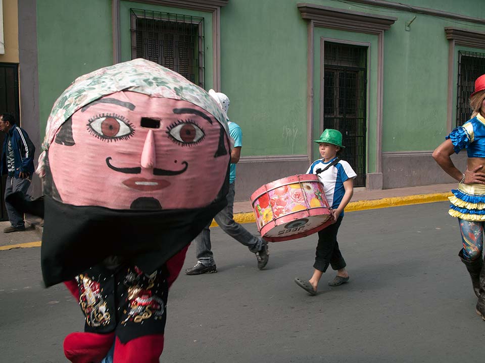 Street Performers in Diriamba, Nicaragua