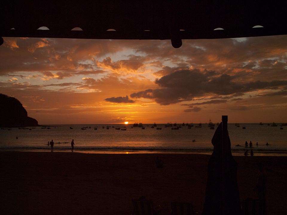 Sunset Over The Pacific, San Juan del Sur, Nicaragua