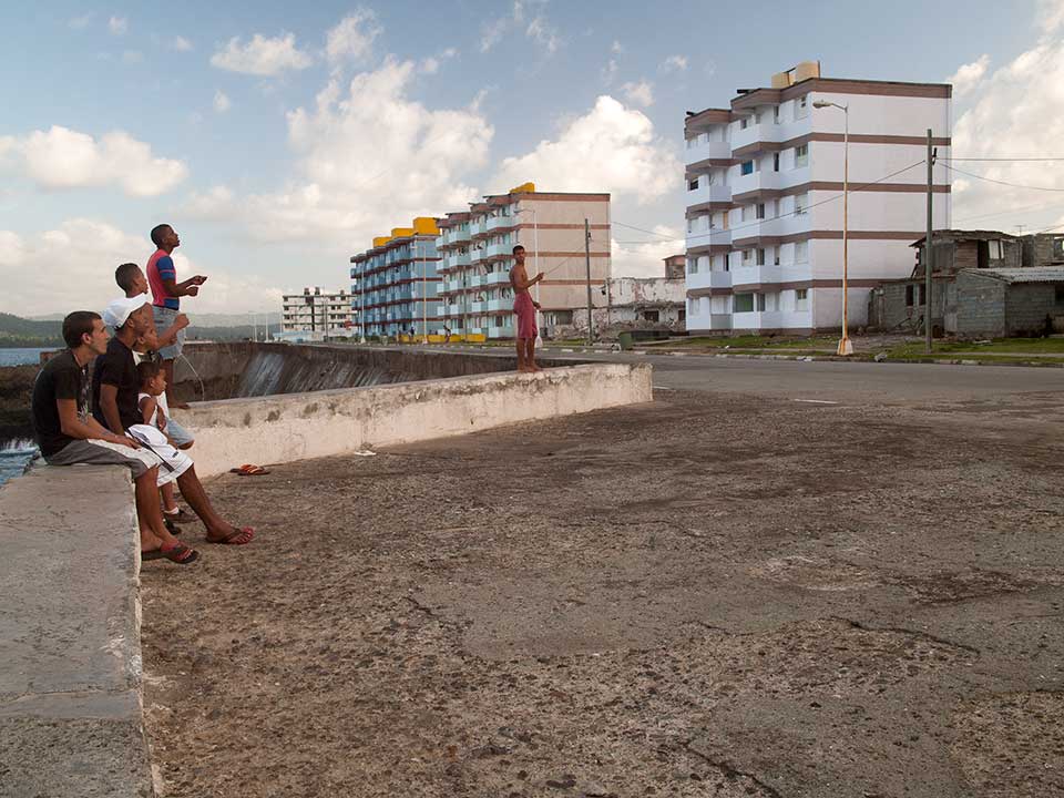 The Malecon in Baracoa, Cuba